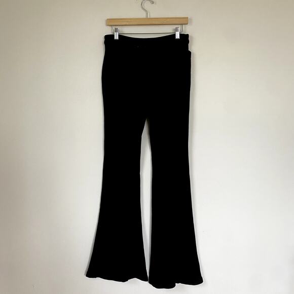 RE/DONE Originals Track Flare Sweatpants Black Medium - Picture 4 of 7